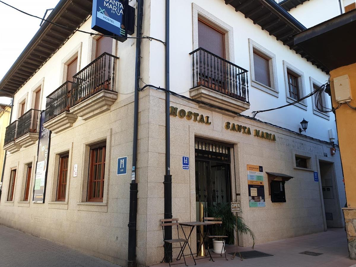 Hostal Santa Maria Cacabelos  Exterior foto